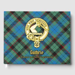 Libro De Visitas Guthrie Family Reunion Guest Book