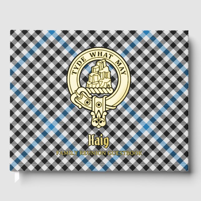 Libro De Visitas Haig Family Reunion Guest Book (Anverso)