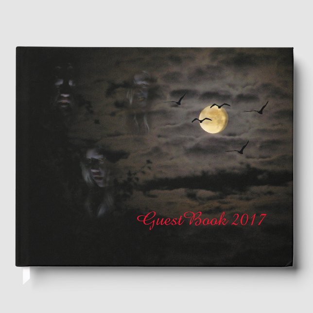 Libro De Visitas Halloween #1 (Anverso)