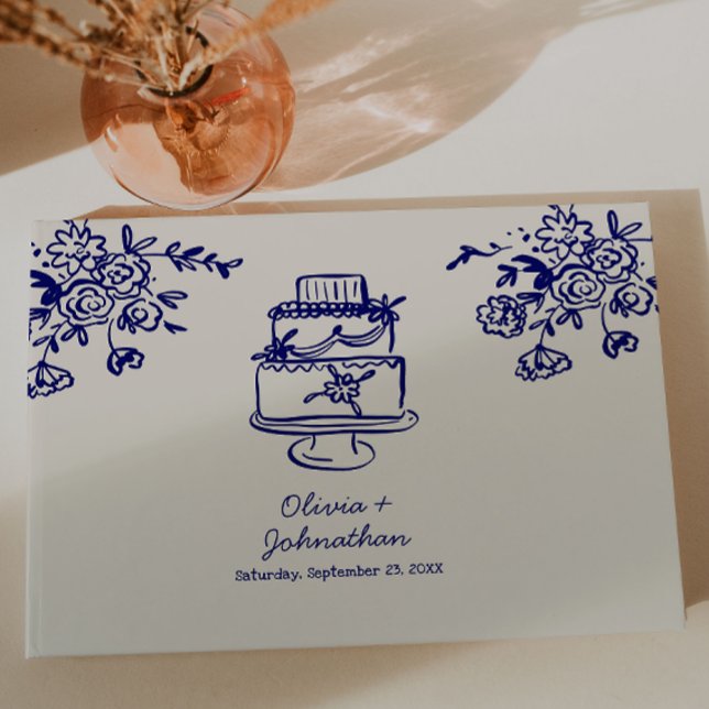 Libro De Visitas Hand Drawn Scribbles/Doodles Wedding (Subido por el creador)