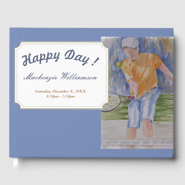 LIBRO DE VISITAS HAPPY TENNIS (Anverso)