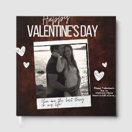 Libro De Visitas Happy Valentines Day Custom Photo Guest Book