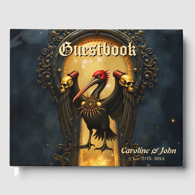 Libro De Visitas Harbinger of the Golden Gate The Nocturnal Pelican (Anverso)