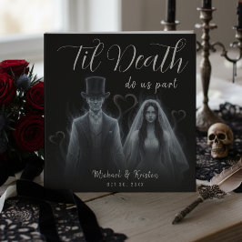 Libro De Visitas Hasta La Muerte Nos Parecen Fantasma Boda Gótico