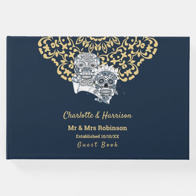 Libro De Visitas Hasta La Muerte Nosotros Hacemos Parte Del Boda De (Anverso)