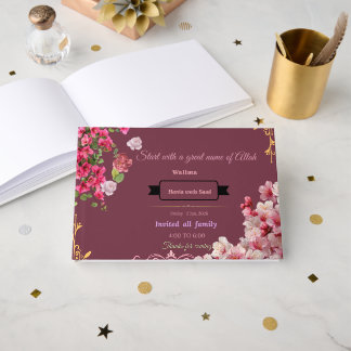 Libro De Visitas Haz que tu boda sea memorable con nuestras tarjeta