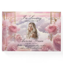 Heavenly Garden of Rosas Guest Book - LIA003
