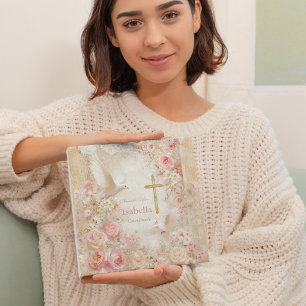 Libro De Visitas Heaveny Rubor & Gold Quince, personalizado