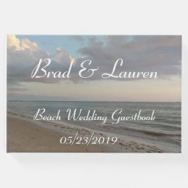Libro De Visitas Hermosa y tranquila boda en la playa