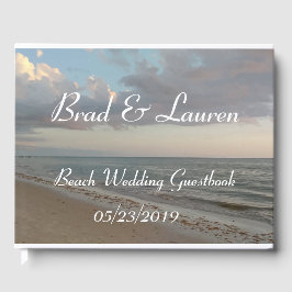Libro De Visitas Hermosa y tranquila boda en la playa