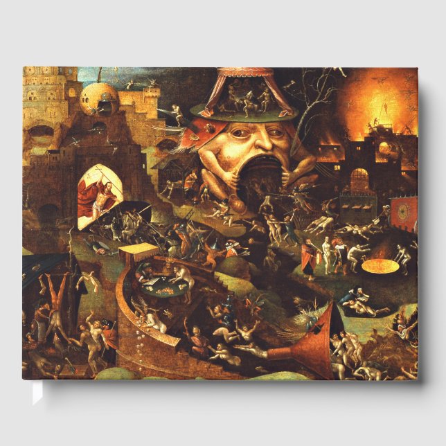 Libro De Visitas Hieronymus Bosch Christ en el limbo (Anverso)