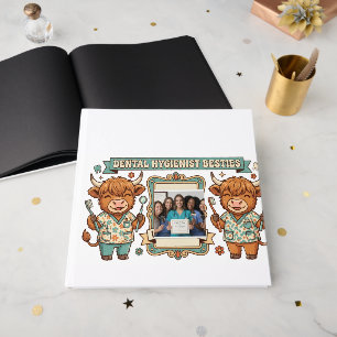 Libro De Visitas Higienista Dental Personalizada Amigas Highland Co