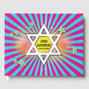 Libro De Visitas Historieta de historietas Bar Mitzvah Estrella de 