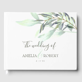 Libro De Visitas Hojas acuáticas de Eucalyptus