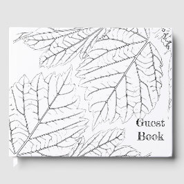 Libro De Visitas Hojas de Basswood
