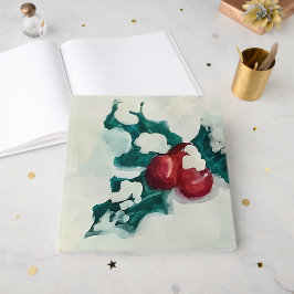 Libro De Visitas Holly in Snow