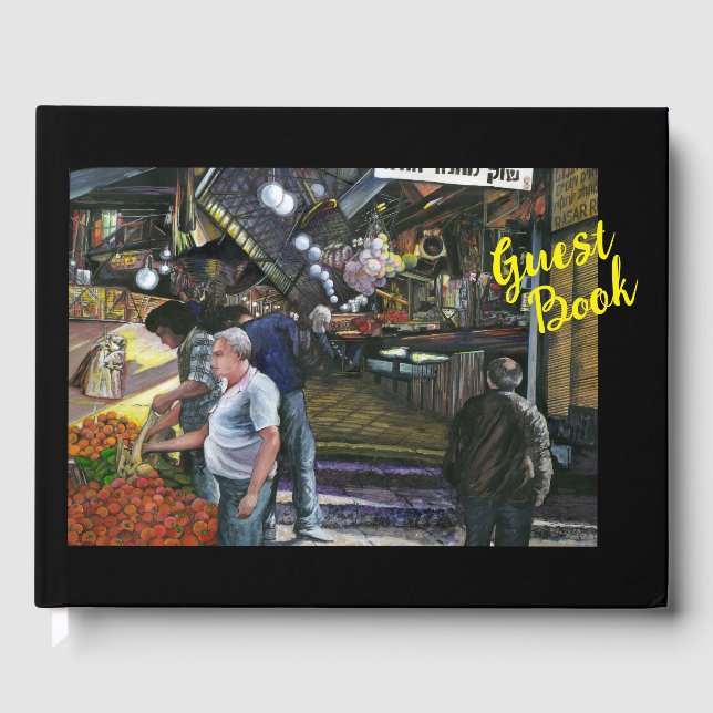 Libro De Visitas Hombres de Comercio, Jerusalén (Anverso)