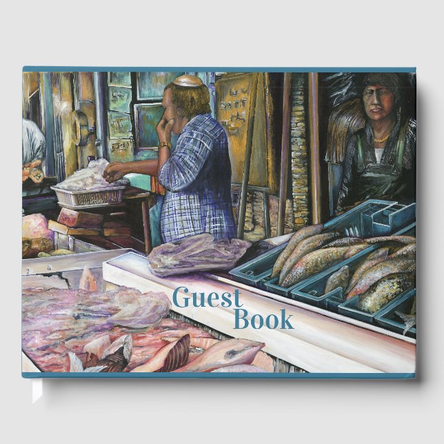 Libro De Visitas Hombres del Desierto, Regalos del Mar, Jerusalén (Anverso)