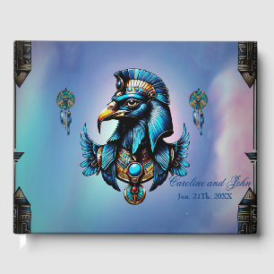 Libro De Visitas Horus el dios del halcón egipcio.