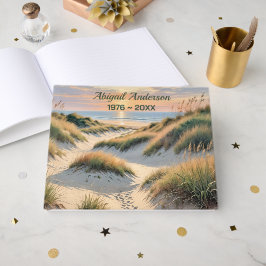 Libro De Visitas Huellas en Duna de Playa