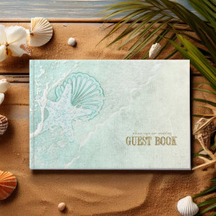Libro De Visitas ID837 de la boda Sea Foam Beach