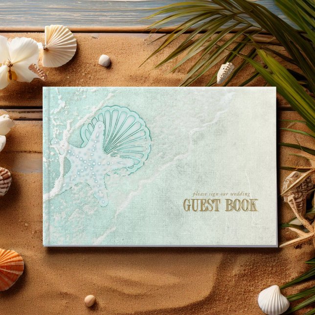 Libro De Visitas ID837 de la boda Sea Foam Beach (Subido por el creador)