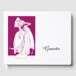 Libro De Visitas Ilustracion de arte de la novia