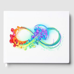 Libro De Visitas Infinidad con las medusas del arcoiris