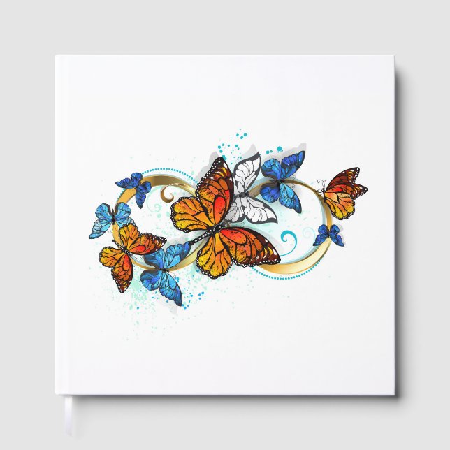 Libro De Visitas Infinidad de Mariposas Monarca (Anverso)