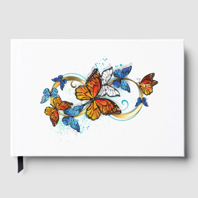 Libro De Visitas Infinidad de Mariposas Monarca (Anverso)