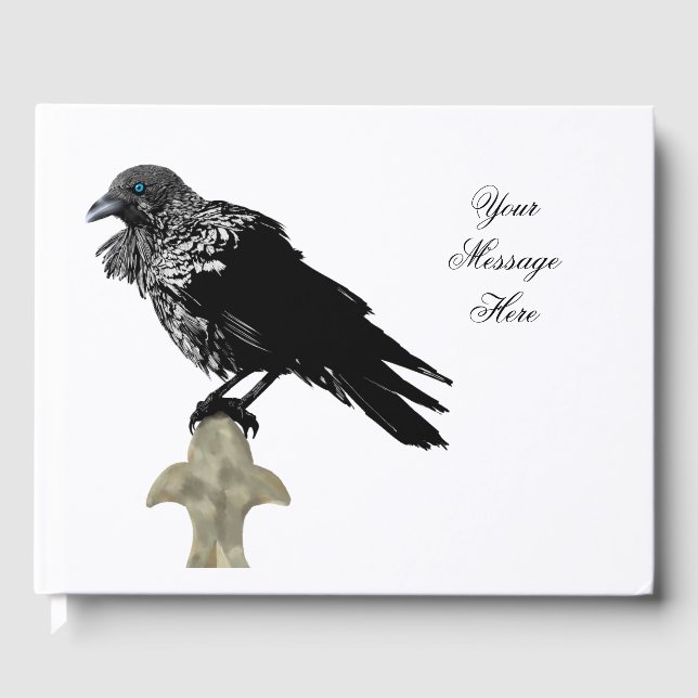 Libro De Visitas Inked Raven (Anverso)