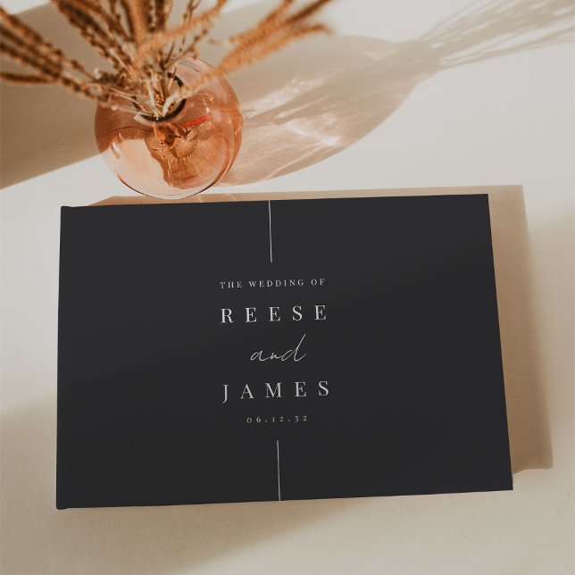 Libro De Visitas Inline | Boda mínimo moderno (Subido por el creador)