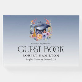Libro De Visitas Invitación a la fiesta de graduación de Gorra de g