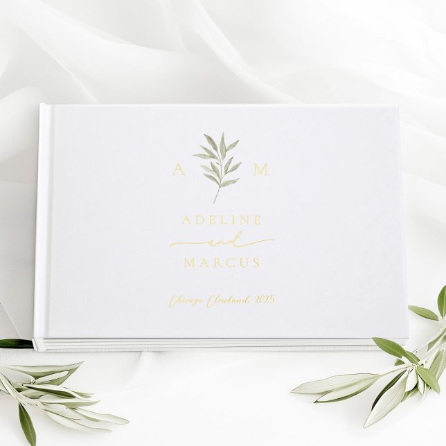 Libro De Visitas Invitado Relieve metalizado del Boda de bifurcació (Subido por el creador)