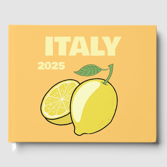 Libro De Visitas Italy travel coffee table book (Anverso)