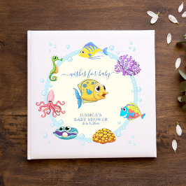 Libro De Visitas It's a Boy Under the Sea Baby Shower
