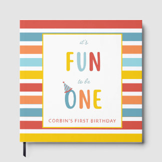 Libro De Visitas It's Fun To Be One Colorful Birthday Guest Book