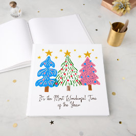 Libro De Visitas It's The Most Wonderful Time Christmas 