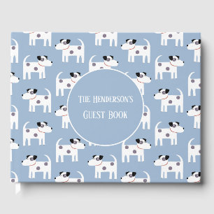 Libro De Visitas Jack Russell Parson Terrier Dog Personalizado