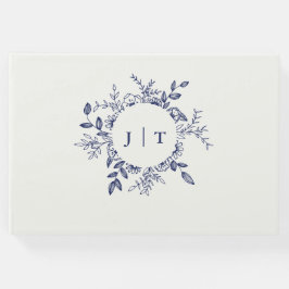 Libro De Visitas Jasminum Sambac Elegant boda Floral