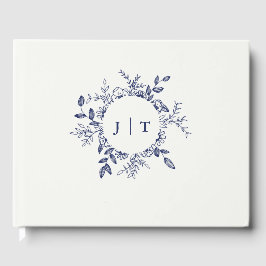 Libro De Visitas Jasminum Sambac Elegant boda Floral