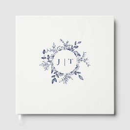 Libro De Visitas Jasminum Sambac Elegant boda Floral