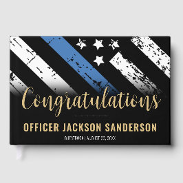 Libro De Visitas Jubilación de la policía Aplicación de la ley de l