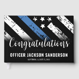 Libro De Visitas Jubilación de la policía Aplicación de la ley de l