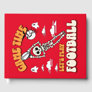 Libro De Visitas Juego Vamos a jugar al fútbol Halloween Divertido