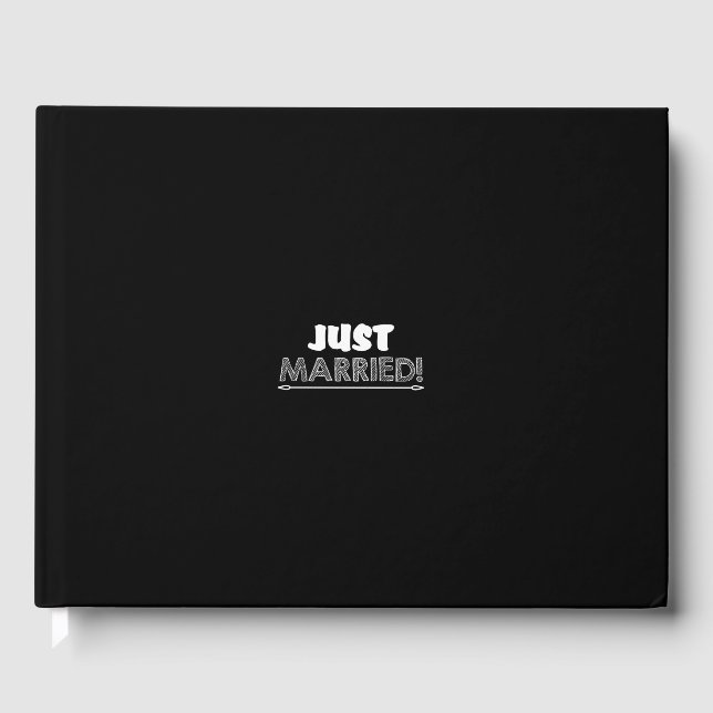 Libro De Visitas just married (Anverso)