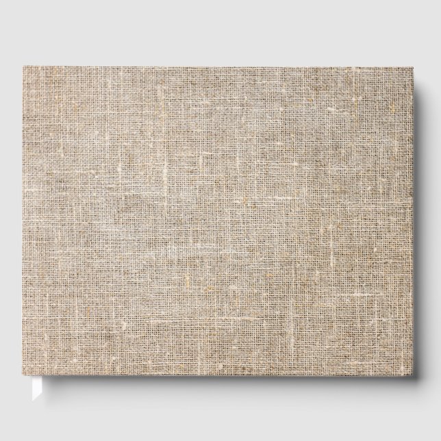 Libro De Visitas Jute Textile (Anverso)