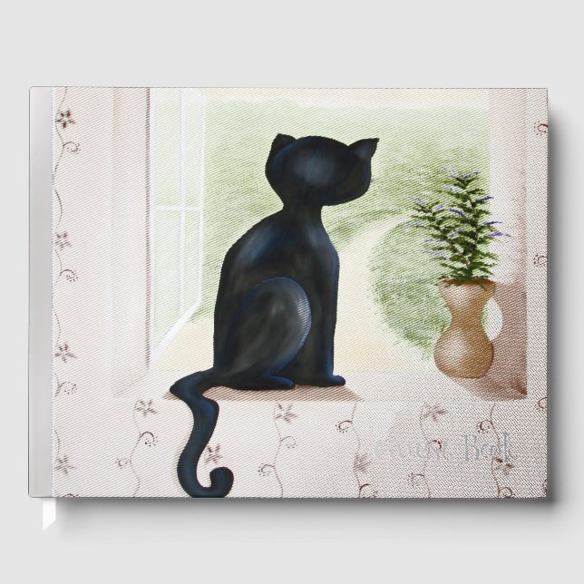 Libro De Visitas Kitty in the Window (Anverso)