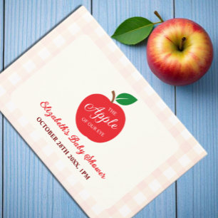 Libro De Visitas La Apple De Nuestro Baby Shower Ojo