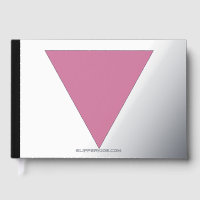 La bandera del triángulo rosa de SlipperyJoe's sím